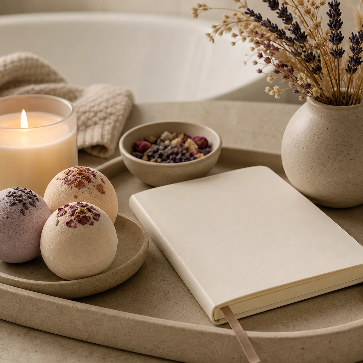 Wild Ambitions Candle + Bath Bomb Set Bundle
